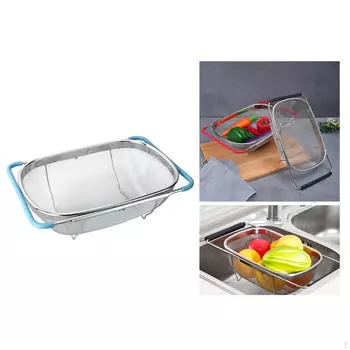 Дуршлаг над раковиной, Овощи, Фрукты, Дуршлаги, Раковина, красный