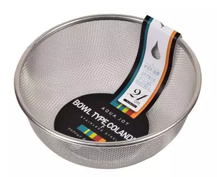 Дуршлаг шарового типа Pearl Metal Aquajoy из нержавеющей стали 21 см HB-1773 серебряный