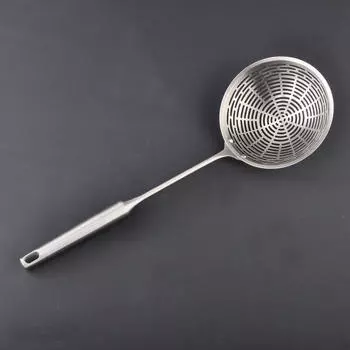 -Дуршлаг, Шумовка, Дуршлаг, Половник, Удобная ручка, Шумовка из нержавеющей стали Diameter 18cm