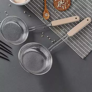 Дуршлаг, сито, лопатка для приготовления лапши, макароны, ложка масла, сито, кухонный инструмент S