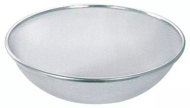 Дуршлаг-сушилка для посуды Three Snow Fried Zaru из нержавеющей стали, 33 см, легко моется, для коммерческого использования, Tsubame Sanjo, сделано в Японии, Three Snow Shinetsu Works 30230