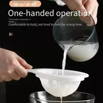 Дуршлаги для соевого молока и сока Бытовые кухонные принадлежности Портативные сетчатые фильтры Гаджеты для модернизации Coladores De Cocina Home New 80-mesh