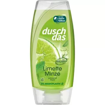 duschdas shower gel lime & mint 225ml
