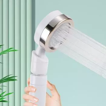 Душ - Ручная насадка для душа высокого давления - Съемная насадка для душа - Насадка для душа с мультифильтрацией Ручной душ для пожилых людей - Детей Free Size белый