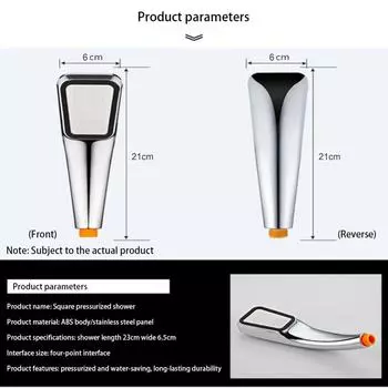 Душ с 300 отверстиями, тропический душ, гальваническая насадка для душа, аксессуары для ванной комнаты, спа-фильтр для ванной комнаты, распылитель для душа и ванны серебряный