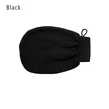 Душ Ванна Скраб Перчатка Отшелушивающий скраб для тела Массажная рукавица для загара Отшелушивающая перчатка Полотенце красный