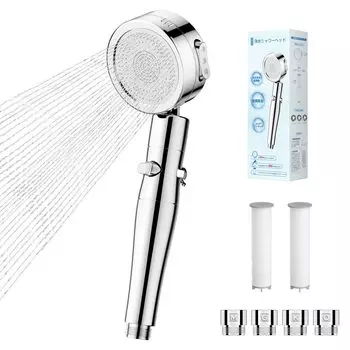 Душевая головка Eaimiu Ultimate Улучшенная 3-ступенчатая хлорированная вода Разборный душ с высоким уровнем воды и низким уровнем воды Объем и давление воды Душевая лейка