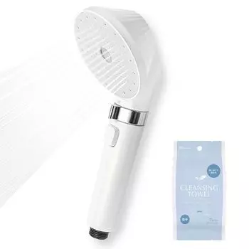 Душевая головка Iris Ohyama с ультрамелкими пузырьками, очищающая примерно столько же воды, сколько и поры, при этом 3 варианта очистки воды по выбору