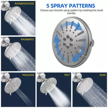 Душевая головка с фильтром 20-уровневый очиститель воды