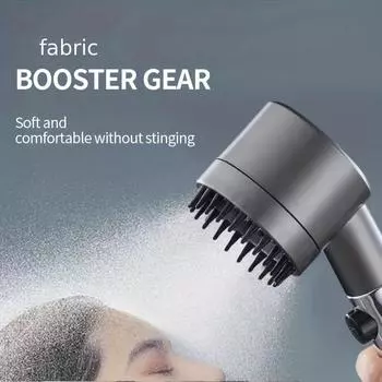 Душевая головка с высоким давлением и сильным током, водосберегающий душ с фильтром для воды, 3 ручки управления, ручной душ для ванной комнаты