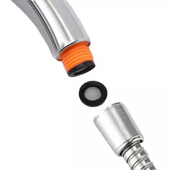 Душевая головка серебряный