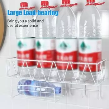 Душевая кабина с вешалкой для полотенец для лица, 3 крючка, полка для ванной комнаты, органайзер, настенная полка для ванной комнаты, нет чёрный