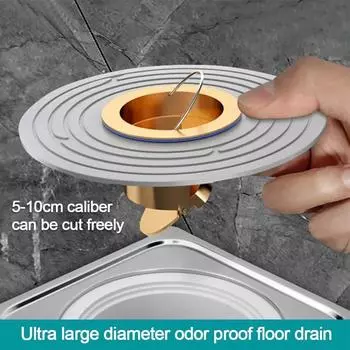 Душевая кабина сливное отверстие для раковины фильтр для ванной комнаты универсальный быстрый слив сливное отверстие для пола антизапах Dectable обратный поток превентор