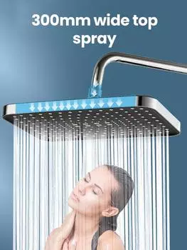 Душевая лейка Rainfall с вращением на 360 градусов, душевая лейка Rainfall, смеситель для ванной комнаты, потолочный монтаж, аксессуары для душа для дома и отеля