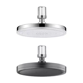 Душевая лейка с эффектом дождя и фильтром, повышающая давление, душевая лейка для ванной комнаты серый