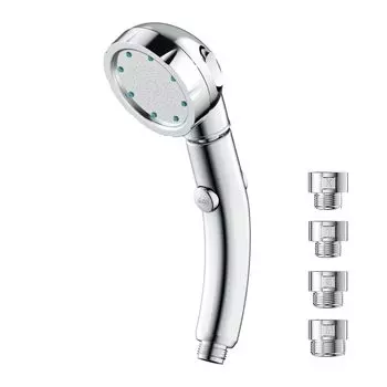 Душевая лейка с микронано пузырьками, водосберегающая душевая лейка, 3-ступенчатый режим, ультрамелкопузырьковая душевая лейка, уход за порами, удаление грязи, красота