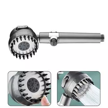 Душевая насадка 27*8 см, интерфейс ABS G1/2, трехрежимный распылитель