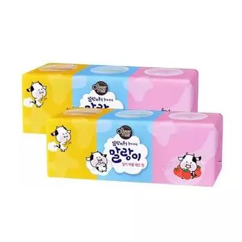 Душевая пена для ванны Shower Mate Soft Cow Bubble Bomb, набор из 3 предметов, 80 г, 2 комплекта