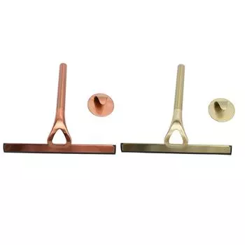 Душевая щетка для мытья полов 304 из нержавеющей стали силикон многофункциональное чистящее средство для ванной комнаты для ванной Bronze