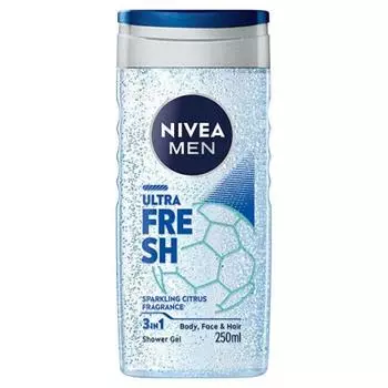 Душевое гель Nivea Ultra Fresh Men s Shower Gel 250 мл