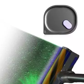 Dust Detection Light Green Light Rechargeable Vacuum Light for Dyson Clean Up Hidden Dust Pet Hair Human Hair for Home Pet Shop чёрный