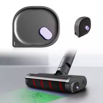 Dust Detection Light Green Light Rechargeable Vacuum Light for Dyson Clean Up Hidden Dust Pet Hair Human Hair for Home Pet Shop чёрный
