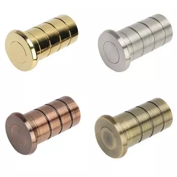 Пылезащитная розетка Медная пылезащитная розетка с отверстием 13 мм для пола Встроенная пружина Круглый дверной замок Аксессуары Silver