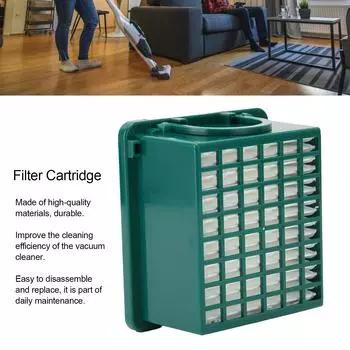 Сменный картридж пылевого фильтра подходит для деталей пылесоса Vorwerk VK130 VK131