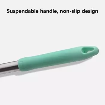 Dust-free scraper broom stainless steel rod scraper magic broom Dust free scraper broom светло-зеленый