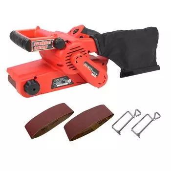 Dust Vacuum Variable Speed Belt Sander Belt Size 76mm x 533mm E-Value & EWS-76VLN