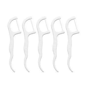 Dustproof Dental Floss Pick Dispenser Pop-Up Teeth Stick Case Hotel 500Pcs Floss