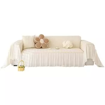 Dutch Velvet Sofa Cover Cloth, High-end, Anti-cat Scratch, Cream Style Sofa Cover, Winter Full Cover Sofa Blanket, Sofa Towel 180*130cm