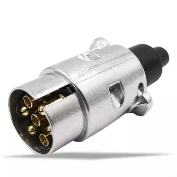 Duty Electric 7-контактная вилка с тяжелой розеткой для фаркопа прицепа