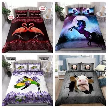 Пододеяльник Tmarc Tee Custom Mandala Butterfly Комплекты постельного белья Наволочка Single 135x200cm