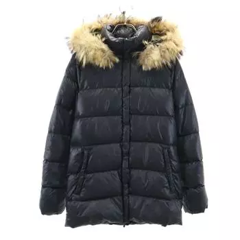 DUVETICA down coat 40 black Women Used