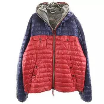 DUVETICA Down jacket 56 Red x navy Men s Used
