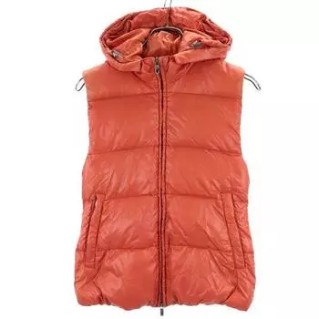 DUVETICA hood Down vest 38 Red series Women Used