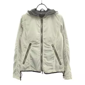 DUVETICA Hooded Nylon jacket 40 white Women Used