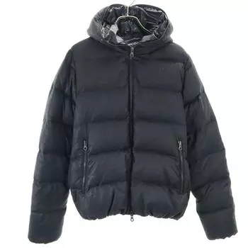 DUVETICA Long sleeve Down jacket 42 Gray hood Women Used