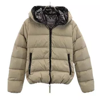 DUVETICA Made in Bulgaria down parka 38 beige ESTERNO-AUBER JACKET Women Used