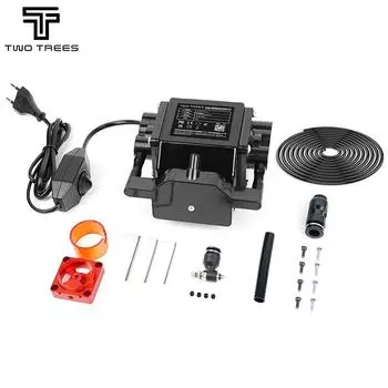 ДВА ДЕРЕВА 30 л/мин лазерный воздушный насос воздушный компрессор для TTS-55 TTS-10 TS2 лазерный гравировальный станок с регулируемой скоростью, низкий уровень шума