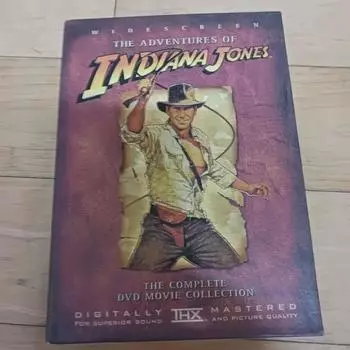DVD Индиана Джонс Бокссет