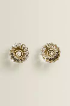 ДВЕРНАЯ РУЧКА АКРИЛОВЫЙ ЦВЕТОК (УПАКОВКА ИЗ 2)