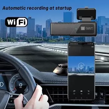 DVR Dash Cam Mini скрытый мобильный WiFi приложение HD 1080P автомобильный USB ACC 24H монитор WDR видеорегистратор ночное видение none
