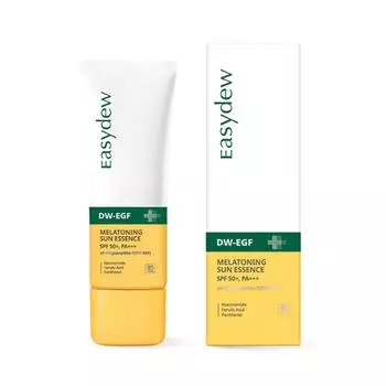 DW-EGF Easydew Мелатонизирующий солнцезащитный крем (Мелатонирующая солнечная эссенция), 1 шт., 45мл