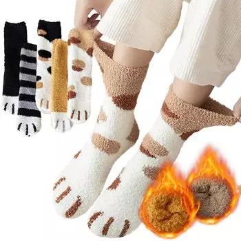 Два года сильного холода, чрезвычайно теплая постоянная температура Улучшение спального места [SIVAN], носки без линьки, женские носки, зима, [ниже нуля]