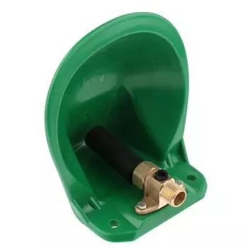 Два типа опциональных автоматических поилок для овец, поилок, чашек для телят, поросят, поилок для скота, зеленый