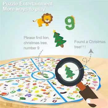 Два в одном Тренировка реакции ребенка Настольная игра Детектив Поиск самолета Шахматы