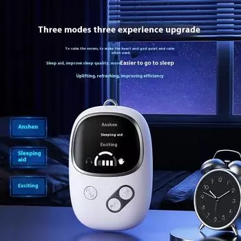 Два в одном ушная клипса + рука держащая мозговая волна спящий партнер глубина дома Ear clip + hand hold Two-in-one brain wave sleeper чёрный