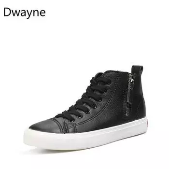 Dwayne весна осень новые высокие балетки на молнии корейская версия дикие дышащие белые туфли студенческие балетки женские туфли 687 4